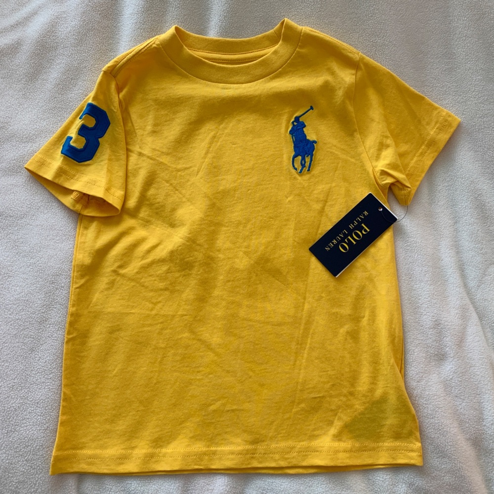 Polo Ralph Lauren Tee Shirt Boys Size 4T NWT